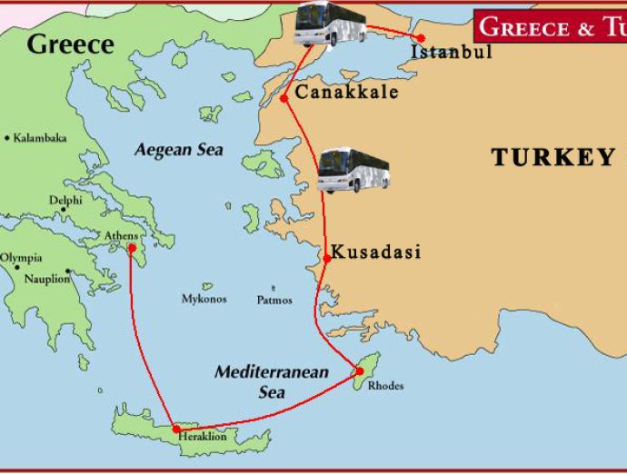12 Días Costa Egeo y Las Islas Griegas Tour